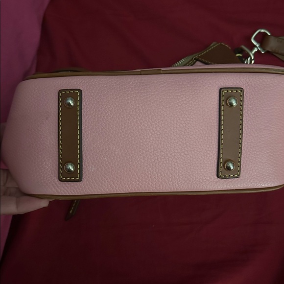 Dooney Burke Bubble Gum Pink Held Once Like New - Picture 5 of 5